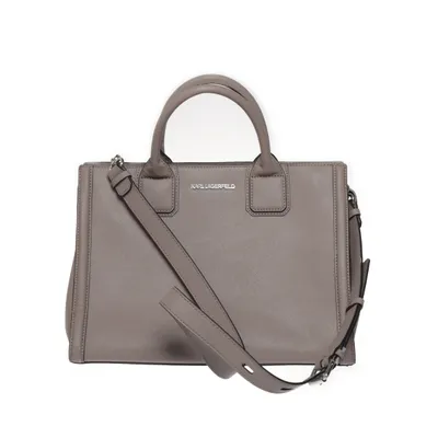 Handväska (Grå) från Karl Lagerfeld Skinn