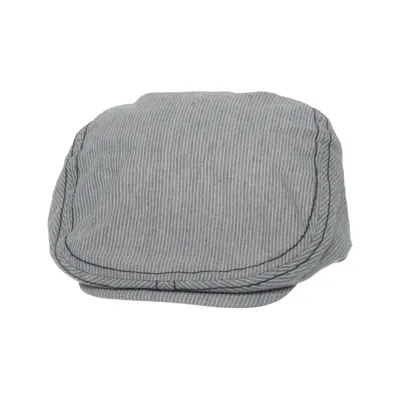 Flat cap (Blue, White) from Newbie by KappAhl Cotton