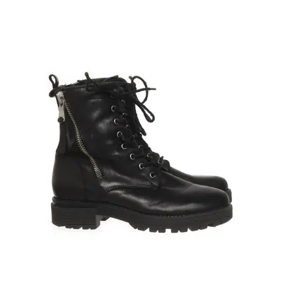 Bottes à lacets (Noir) de Poelman
