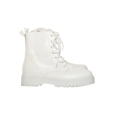 Veterlaarzen (Wit) van Lucky Shoes