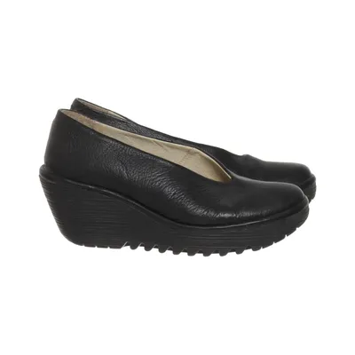 Chaussure compensées (Noir) de Fly London Polyuréthane