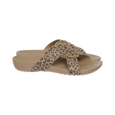 Slip-ins (Beige, Meerkleurig) van Crocs Polyurethaan