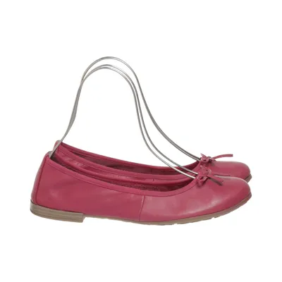 Ballet flats (Pink) from Marco Tozzi Leather