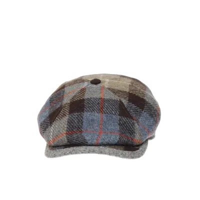 Flat cap (Multicolored) from Harris Tweed Wool