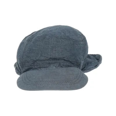 Chapeau anti-UV (Bleu) de Pusblu Coton, Lin