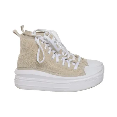 Sneakers (Beige, Wit) van Converse Imitatiebont