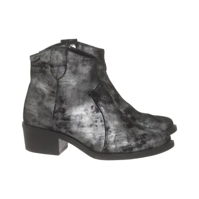 Ankle boots (Gray) from Lux Suede
