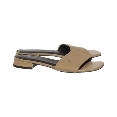 Sandalen (Beige) van Tommy Hilfiger Leer
