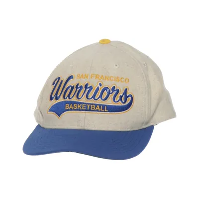 Baseball cap (Beige, Blue, Yellow) from Mitchell & Ness Polyester, Wool