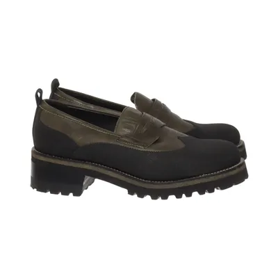 Loafers (Groen, Zwart) van Notabene