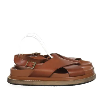 Sandalen (Bruin) van Alohas Leer