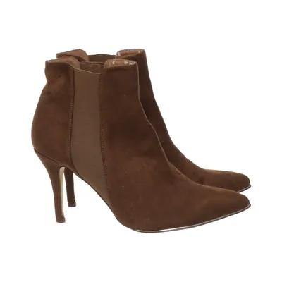 Bottes à talons (Marron) de Truffle Collection Cuir
