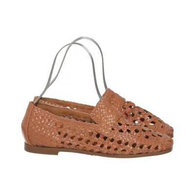 Loafers (Bruin) van Les Souliers Sézane Leer