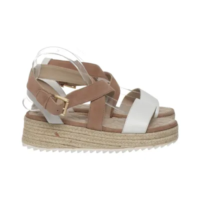 Sandales (Blanc, Beige) de Josef Seibel