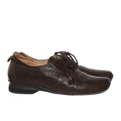 Derby schoenen (Bruin) van Think! Leer