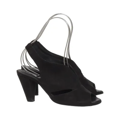 Sandales à talons hauts (Noir) de Camila's Cuir