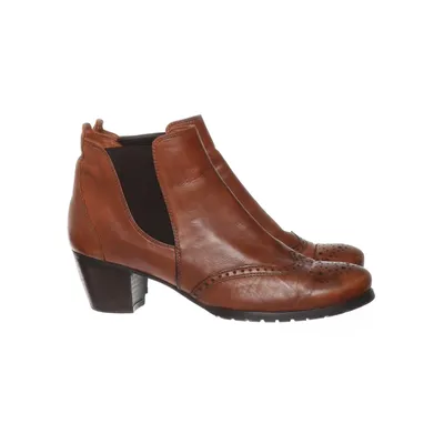 Heeled boots (Brown) from Maripe Leather