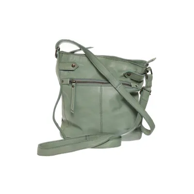 Shoulder-bag (Green) from House of Sajaco Leather