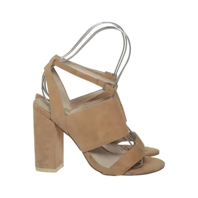 Sandaletten (Beige) van Cobler Leer