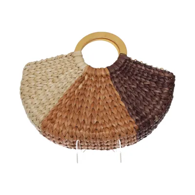 Strandväska (Brun, Beige, Flerfärgad)