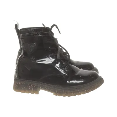 Laced boots (Black) from DinSko