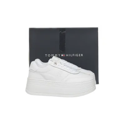 Sneakers (White) from Tommy Hilfiger Leather