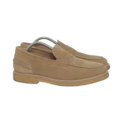 Loafers (Beige) from Les Deux Leather