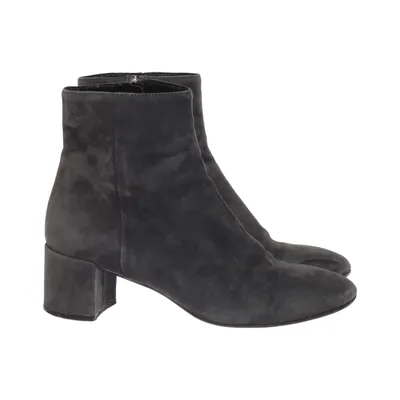 Heeled boots (Gray) from Footlight Leather