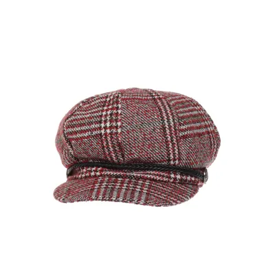 Skepparmössa (Röd, Flerfärgad) från Topshop