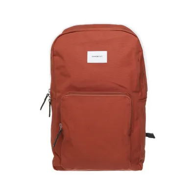 Ryggsäck (Brun) från Sandqvist Skinn, Ekologisk bomull, Återvunnen polyester