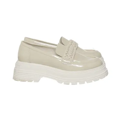 Loafers (Beige) från Catwalk Skinn