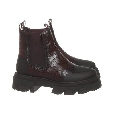 Chelsea boots (Röd, Svart) från Copenhagen Shoes Skinn