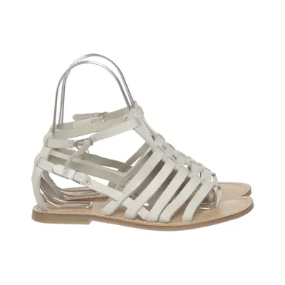 Sandals (White) from Janet D. Leather