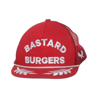 Truckerkeps (Röd, Vit) från Bastard Burgers