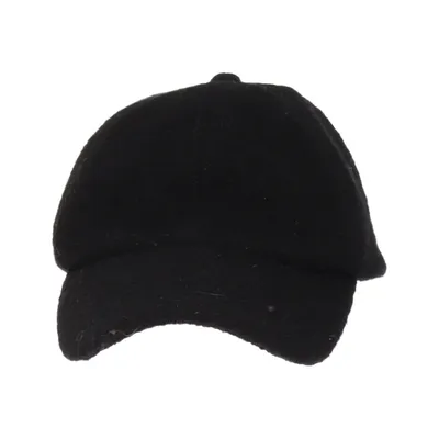Baseballkeps (Svart) från By Malina Polyester, Ull
