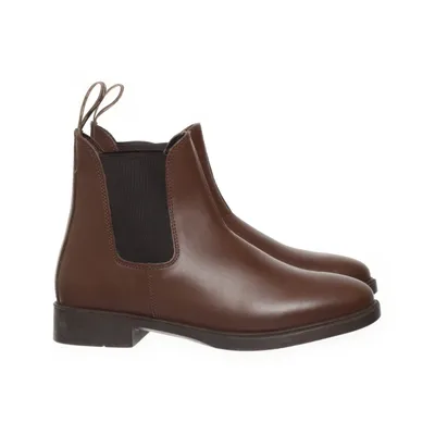Bottines Chelsea (Marron) de CRW Cuir