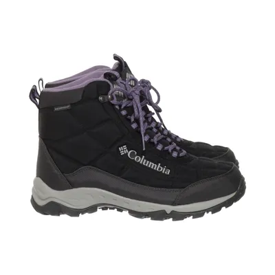 Bottes de randonnée (Noir, Violet) de Columbia Fausse fourrure