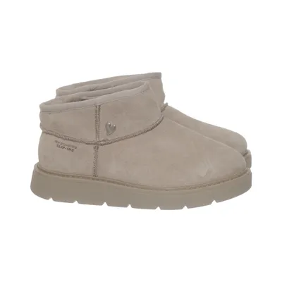 Ankle boots (Beige) from Skechers Leather
