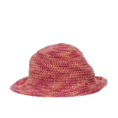Buckethatt (Rosa, Flerfärgad)