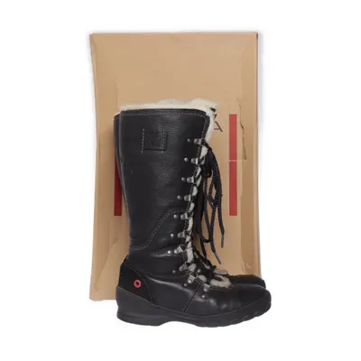Bottes (Noir) de Canada Snow Cuir