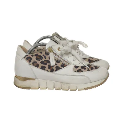 Sneakers (Hvid, Flerfarvet) fra DLSport Læder
