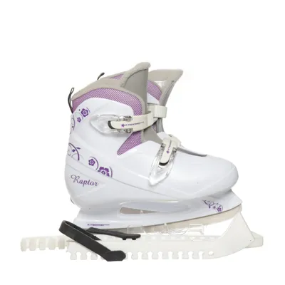 Patins à glace (Blanc) de Tecno Pro Polyester
