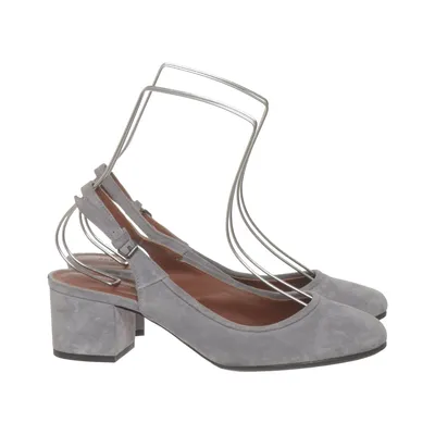 Pumps (Gray) from Yvonne Koné Leather