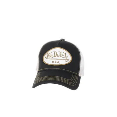 Trucker cap (White, Black) from Von Dutch Cotton, Polyester