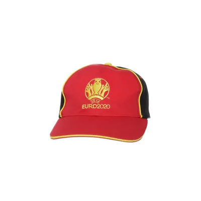 Baseball cap (Red, Black, Yellow) from Uefa Cotton