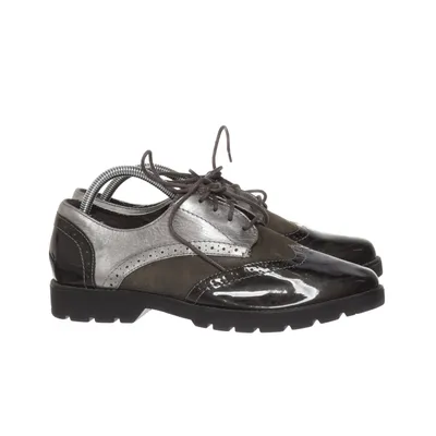 Brogues (Svart, Grå, Silverfärgad) från Jana Skinn
