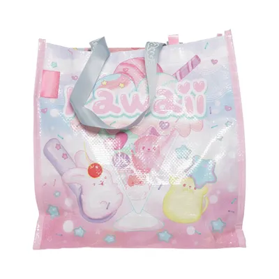 Tygpåse (Rosa, Flerfärgad) från Kawaii