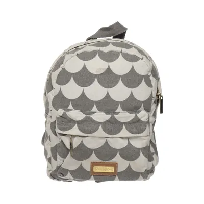 Backpack (Gray, White) from Petite Chérie Cotton