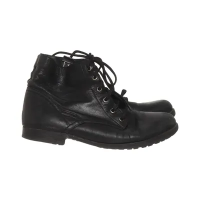 Bottes à lacets (Noir) de Royal Cuir