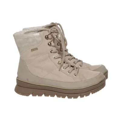 Laced boots (Beige) from Jana